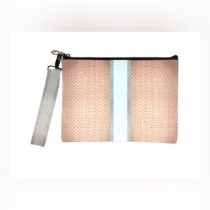BETH NEOPRENE CLUTCH | ROSÉ